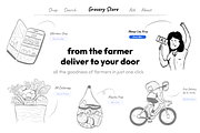 38 Illustration | Grocery Store, a Food Illustration by Directico Design Kit (Thumbnail 2 of 11)
