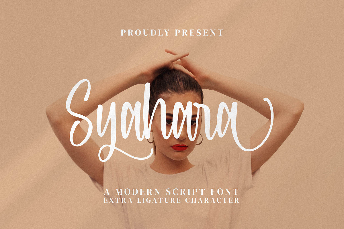 Syahara, a Script Font by Integritype Studio (Photo 1 of 15)