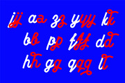 Sale! Geraldica monoline, a Script Font by Etewut (Thumbnail 7 of 9)