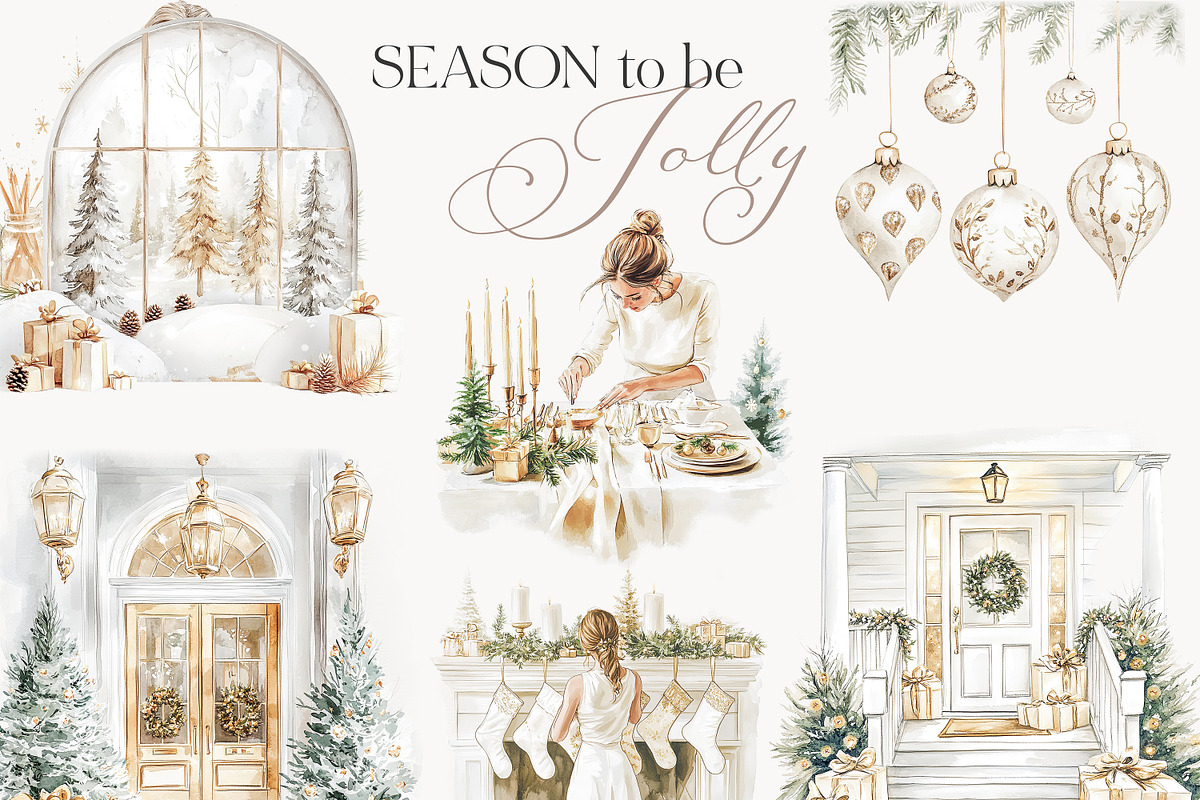New! Winter Christmas Edition, a Seasonal Illustration by Isabelle Salem (Photo 18 of 227)