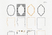 Vintage Golden Christmas Bundle PNG, a Graphic by ollalya (Thumbnail 3 of 9)
