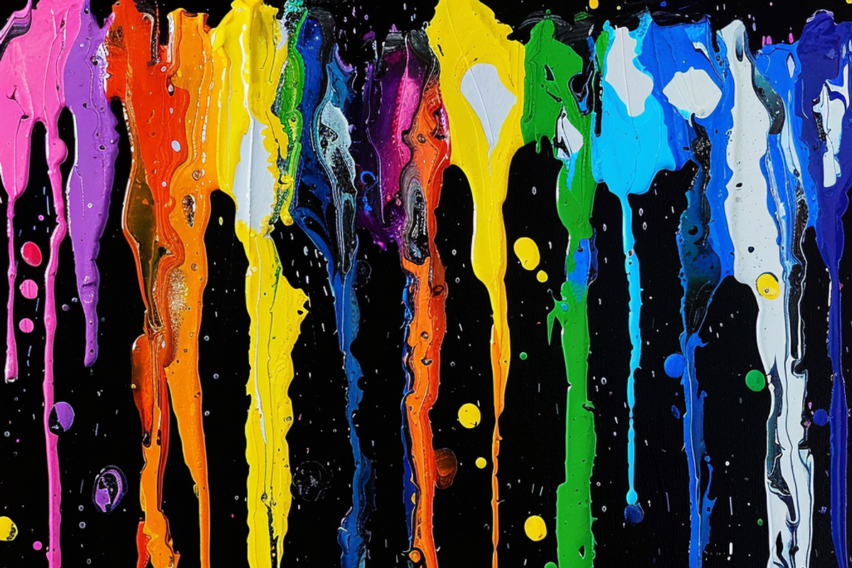 Paint Drips Pattern