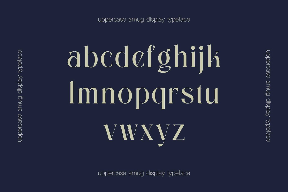 Amug - Serif Display, a Font by Nirmana Visual (Photo 4 of 11)