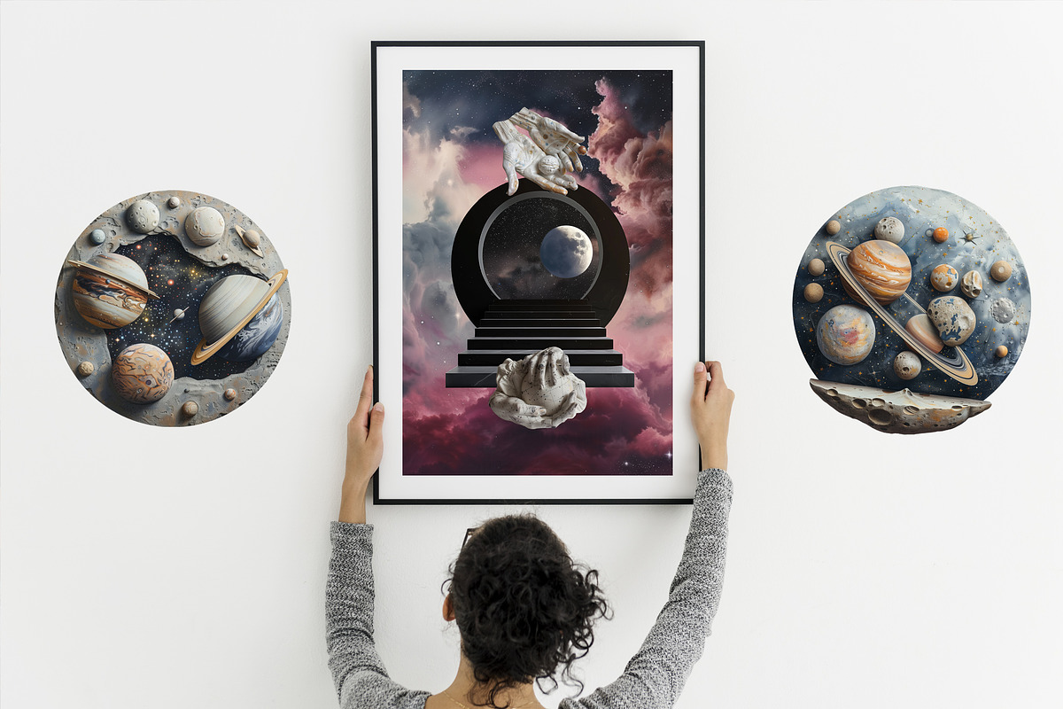 Galaxy collage creator, an Object Graphic by Chikovnaya (Photo 16 of 21)