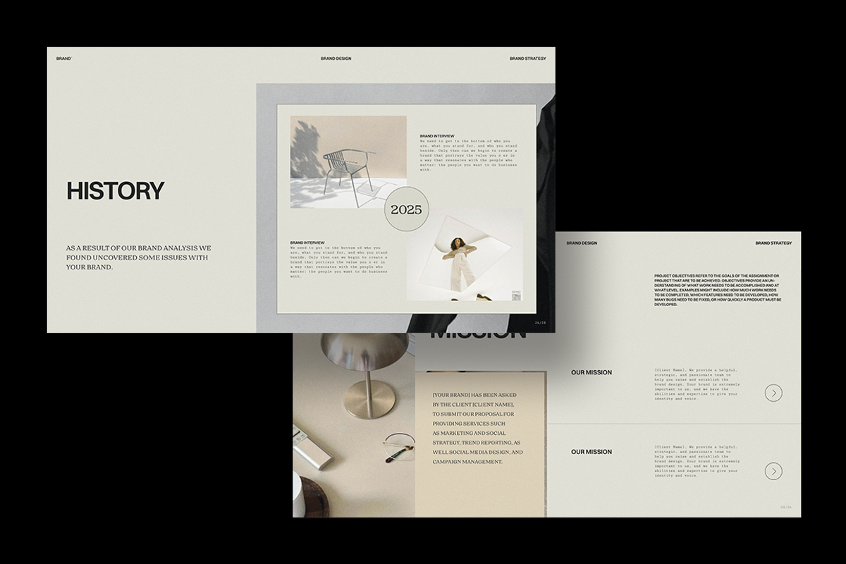Brand Strategy, a Presentation Template by SlideCo (Photo 2 of 7)