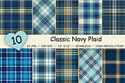 Blue Tartan Seamless Pattern, a Pattern Graphic by FloridPrintables (Thumbnail 1 of 9)