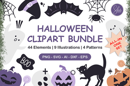 Halloween Clipart Bundle