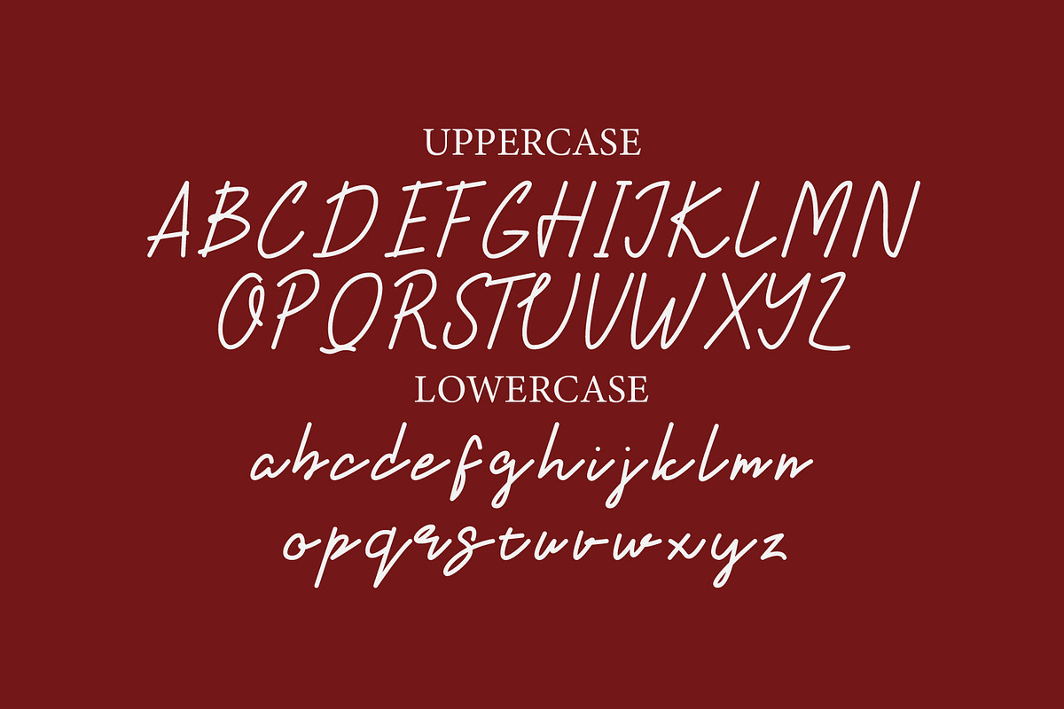 Belliso - Monoline Script Font, a Handwritten Font by Hasbi Creative (Photo 2 of 14)