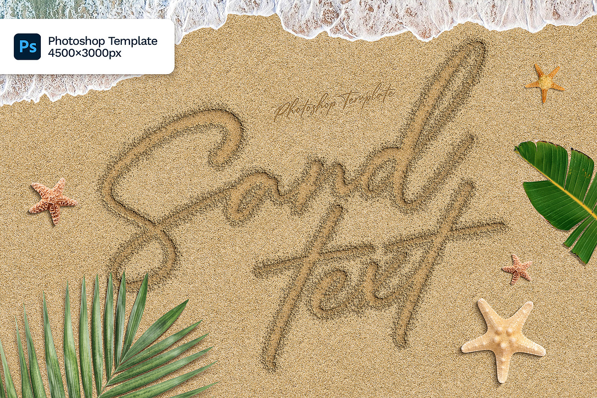 Sand Text Effects, a Layer Style Add-On by Andrew Skoch Design (Photo 1 of 6)