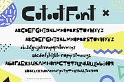 Cutout - bold uppercase font, a Script Font by Favete Art (Thumbnail 3 of 11)