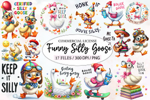 Funny Silly Goose Sublimation Quotes, an Illustration by Designworld