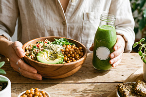 vegan, healthy food