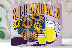 Sunbeam Haven 20oz Tumbler, an Arts & Entertainment Photo by LamanAzalea