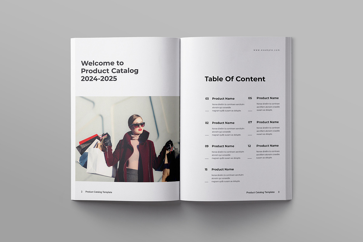 Product Catalog Template, a Brochure Template by ElvinPrint (Photo 2 of 10)