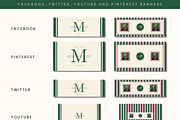 Canva Modern Branding Kit Template, a Branding & Logo Template by Branding Babe Co. (Thumbnail 6 of 9)