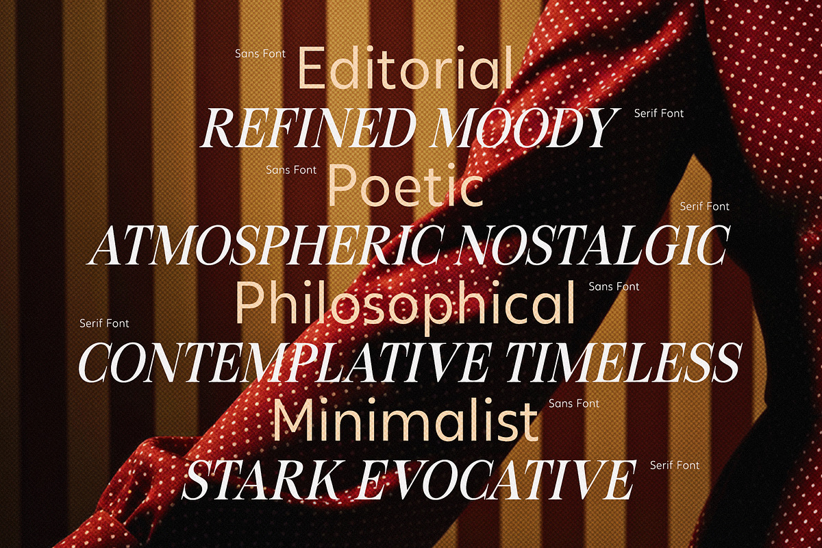 Figo Shiftz - Editorial Serif & Sans, a Serif Font by Propertype (Photo 5 of 26)
