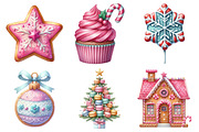 Sweet Christmas Clipart Bundle, an Illustration by Daily.Designs (Thumbnail 4 of 5)