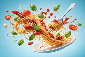 Levitating Spaghetti, a Photo by rarrarorro
