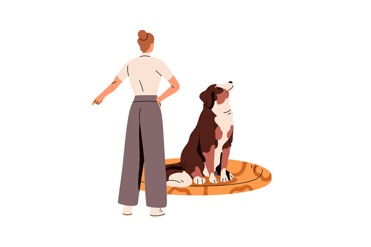 Dog behavior problems set, an Animal Illustration by PaperTrident (Photo 15 of 15)