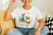 Spring Daisy Flower Clipart, an Illustration by OK Design (Thumbnail 5 of 6)