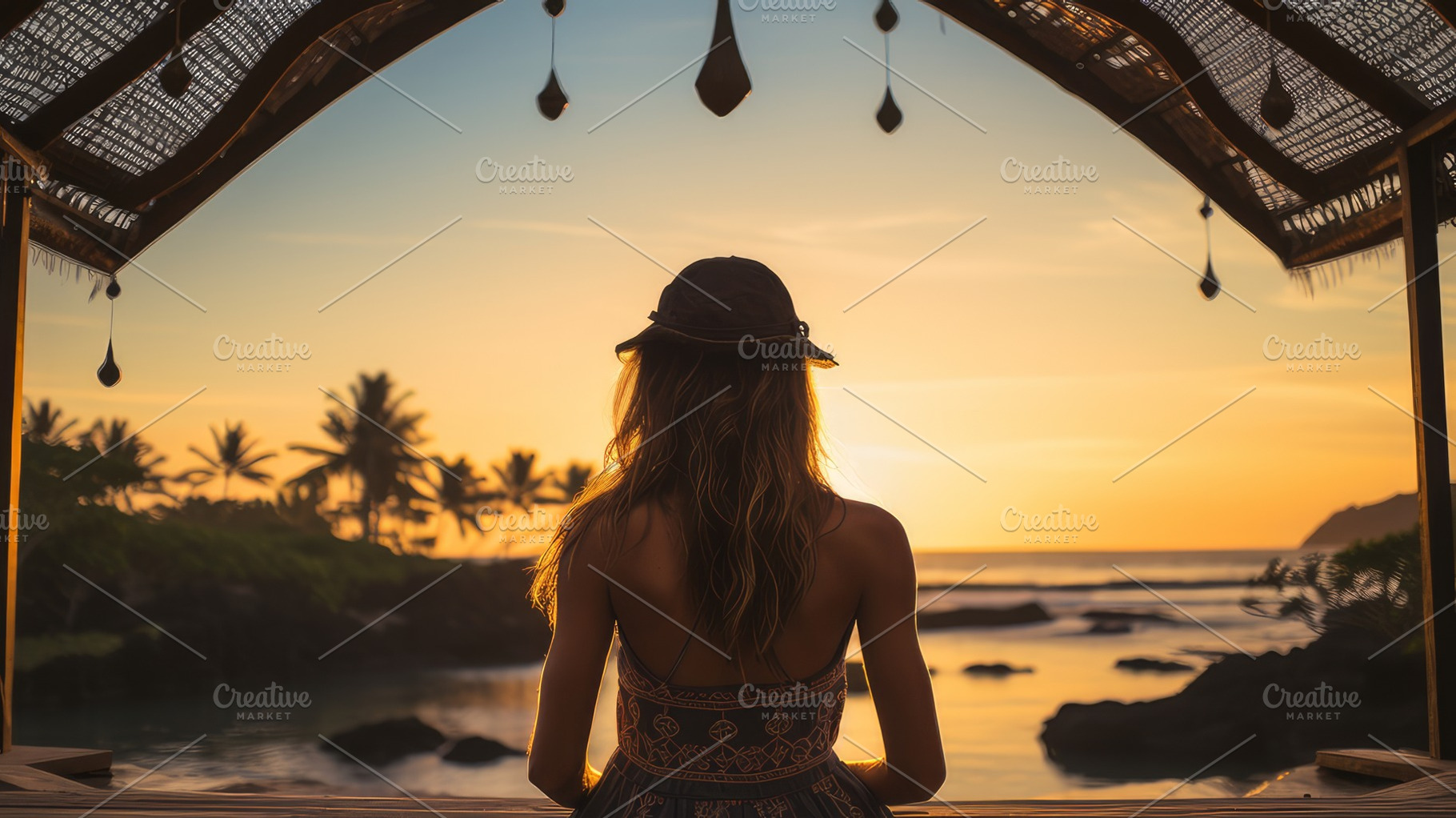 girl meditating on the sea, a Photo by Pictures for you!!!!!!!!!