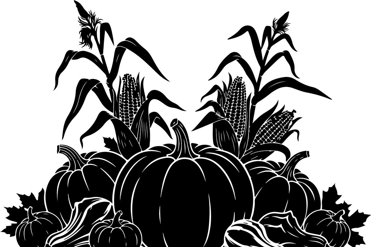 Thanksgiving Harvest SVG Bundle, an Illustration by Designs_River (Photo 11 of 48)