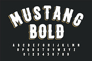 Mustang Bold Vintage Western Font, a Slab Serif Font by Limited.studio (Thumbnail 1 of 7)