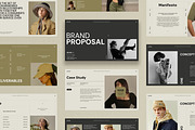 Brand Proposal Presentation Template, a Presentation Template by Dream-Lab (Thumbnail 2 of 9)