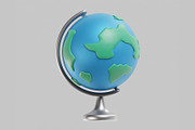 Earth Globe, an Object 3D Model by fahad121 (Thumbnail 3 of 7)