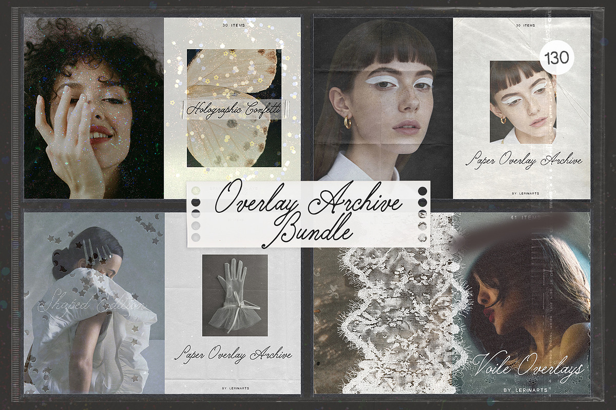 Overlay Archive Bundle, a Texture Graphic by lerinartstudio (Photo 1 of 19)