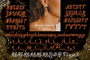 Hasmuter Retro Script, a Script Font by madeDeduk (Thumbnail 8 of 8)