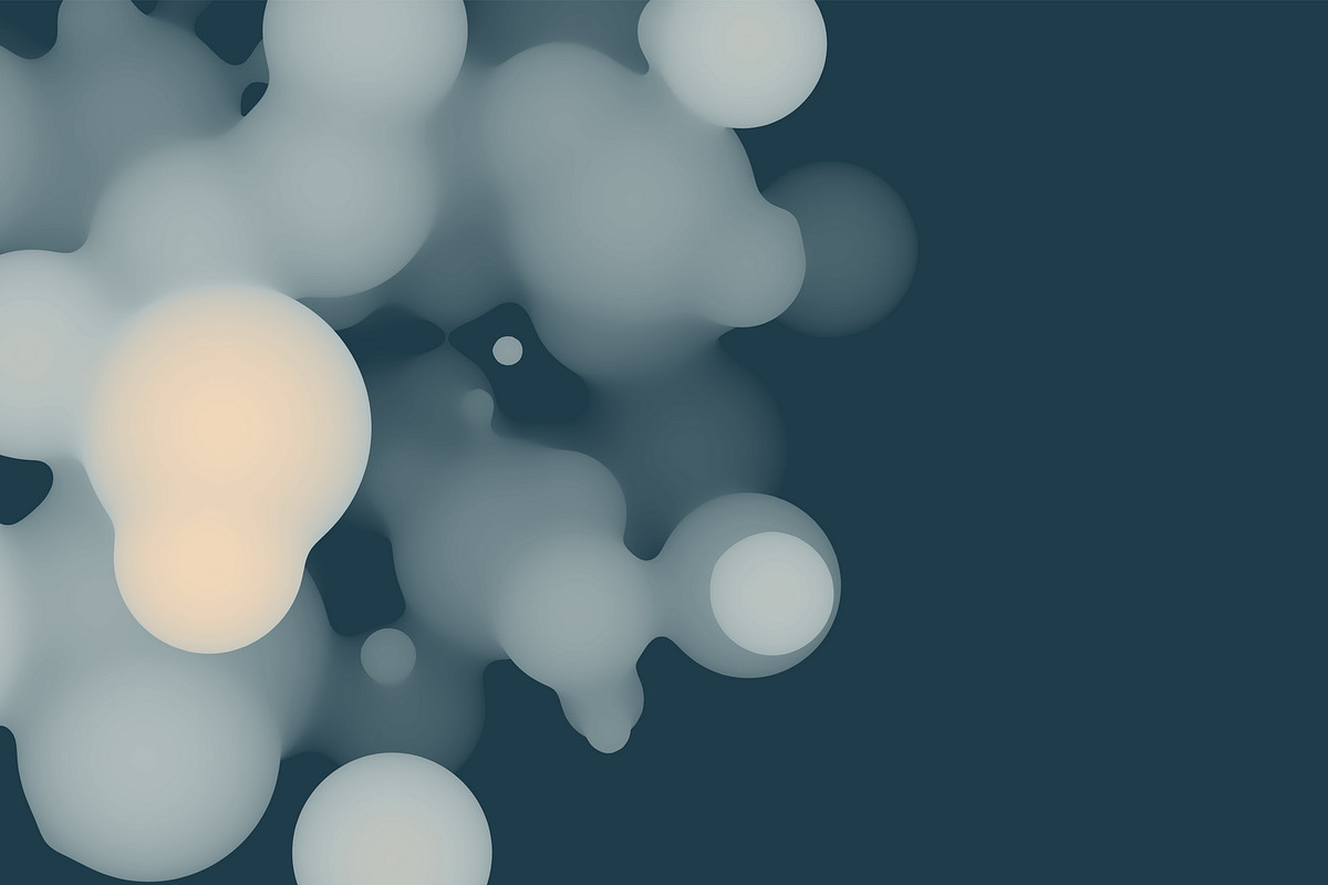 10 Liquid Blue Metaballs, a Texture Graphic by GarryKillian (Photo 9 of 11)