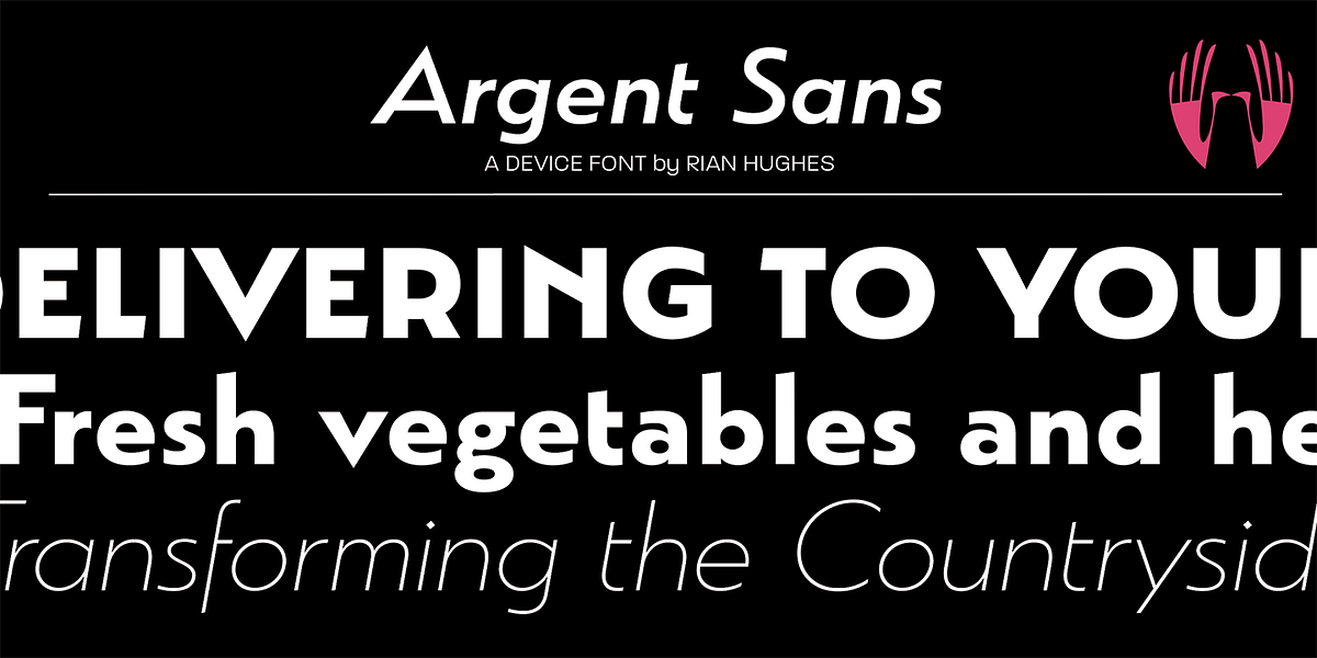Argent, a Sans Serif Font by Device (Photo 8 of 9)