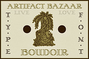 Boudoir | Elegant Logotype, a Serif Font by Artifact Bazaar (Thumbnail 5 of 5)