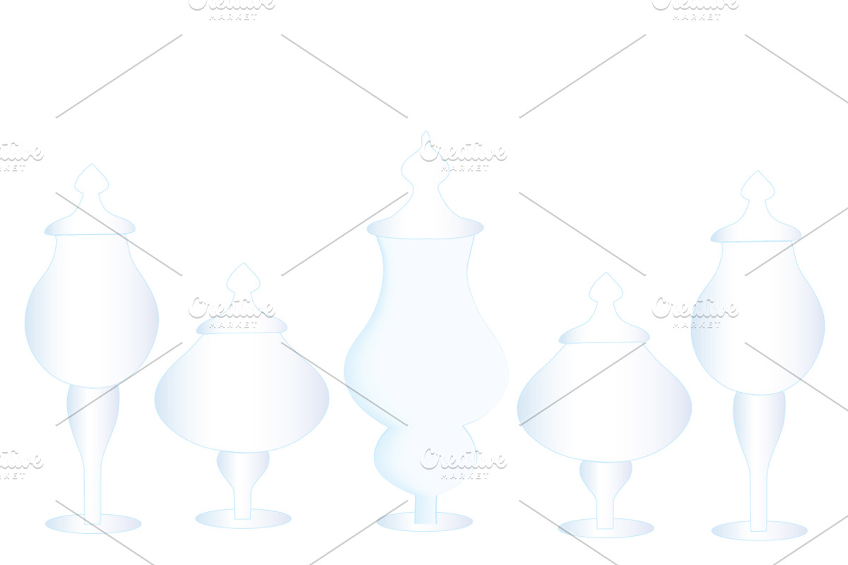 Apothecary Jars, a Decorative Illustration by eightcrazy (Photo 3 of 3)