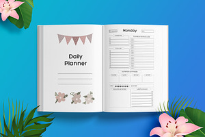 15 Week Daily Planner Canva Template