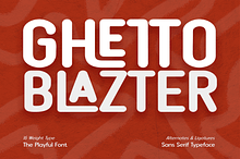 CF Ghetto Blazter - Rounded Sans