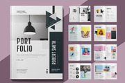 Portfolio Brochure Template, a Brochure Template by Cristal Pioneer (Thumbnail 1 of 5)