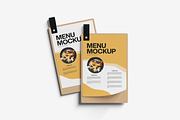 Menu Mockup, a Product Mockup by MrLetters (Thumbnail 5 of 5)