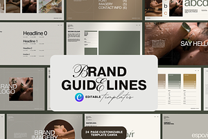 Brand Guidelines Template BrandKit