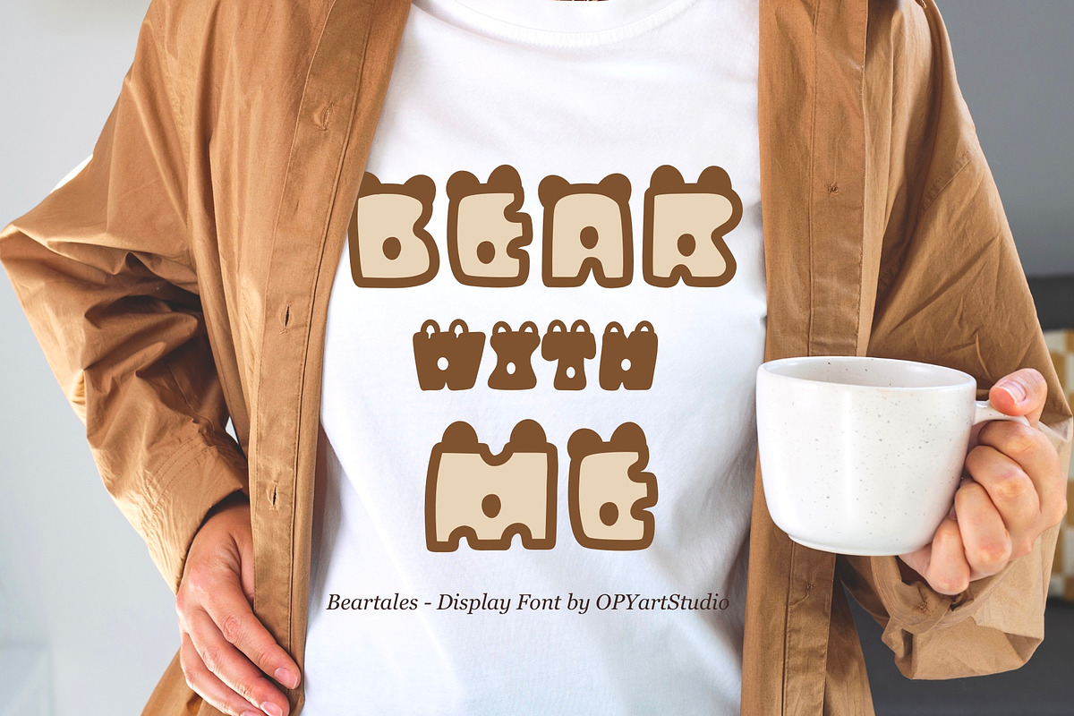 Bear Tales - Fun Kids Display Font, a Font by OPY ArtStudio (Photo 6 of 6)