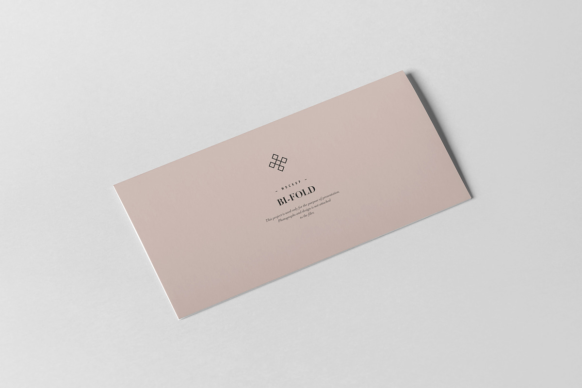 Bi-Fold DL Horizontal Brochure, an Advertising Mockup by Yogurt86 (Photo 3 of 18)