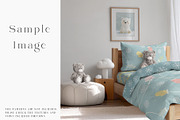 Toddler's Bedding & Wall Mockups, a Mockup by mock-ups (Thumbnail 20 of 30)