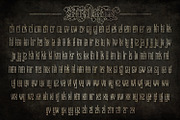 Sadis Typeface+Extras, a Blackletter Font by Dikas Studio (Thumbnail 4 of 10)