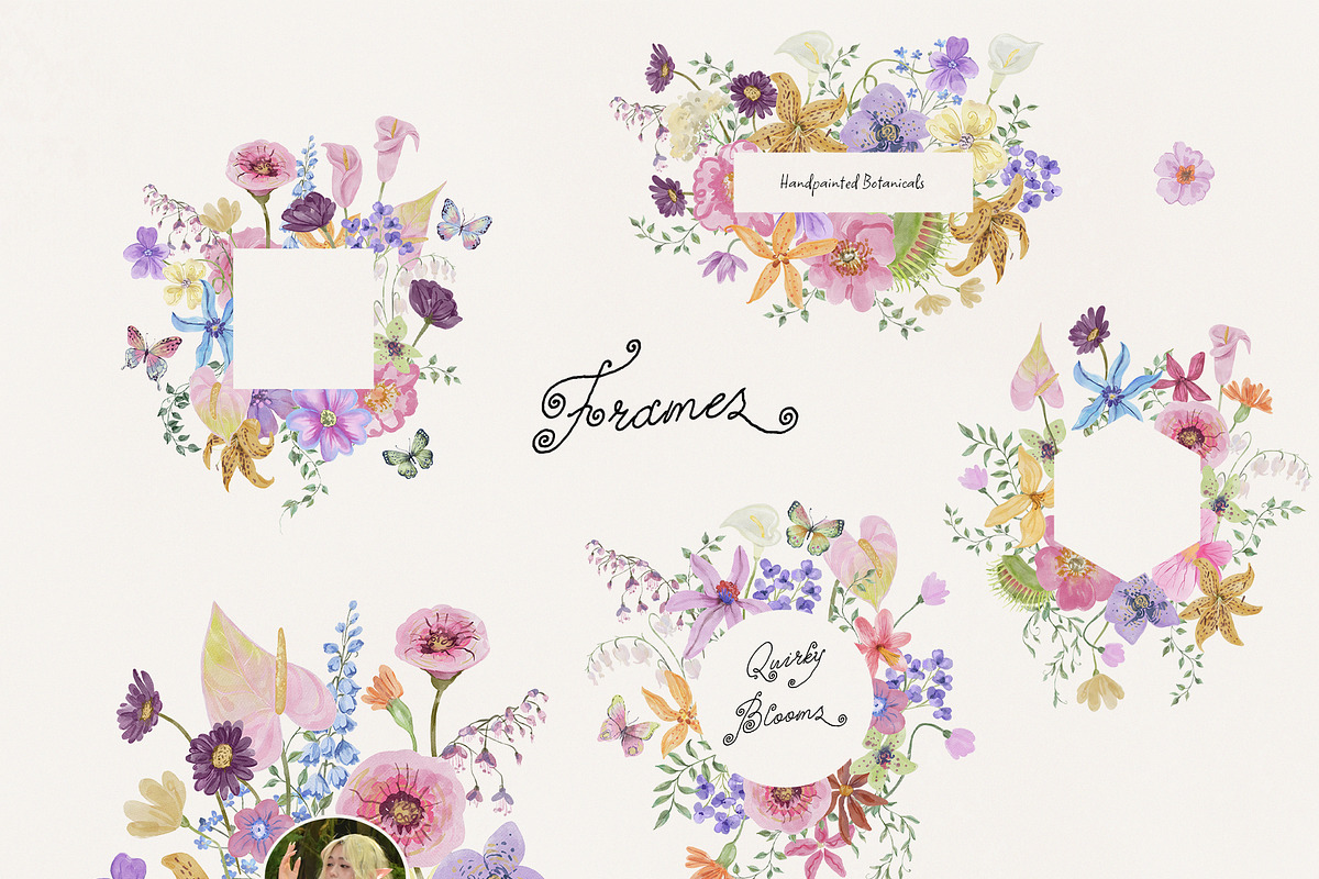Quirky Blooms: Whimsical Florals, a Seasonal Illustration by SunnyAfternoons (Photo 9 of 15)