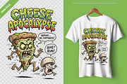 Cute Monster Zombie Pizza Slice PNG, a Food Illustration by zahidhossainalif (Thumbnail 3 of 3)