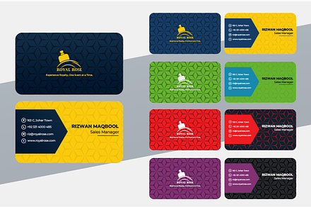 Royal Rose Luxury Business Card
