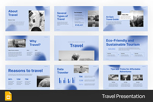 Travel Agency Google Slides, PPoint, a Presentation Template by Fit-tee