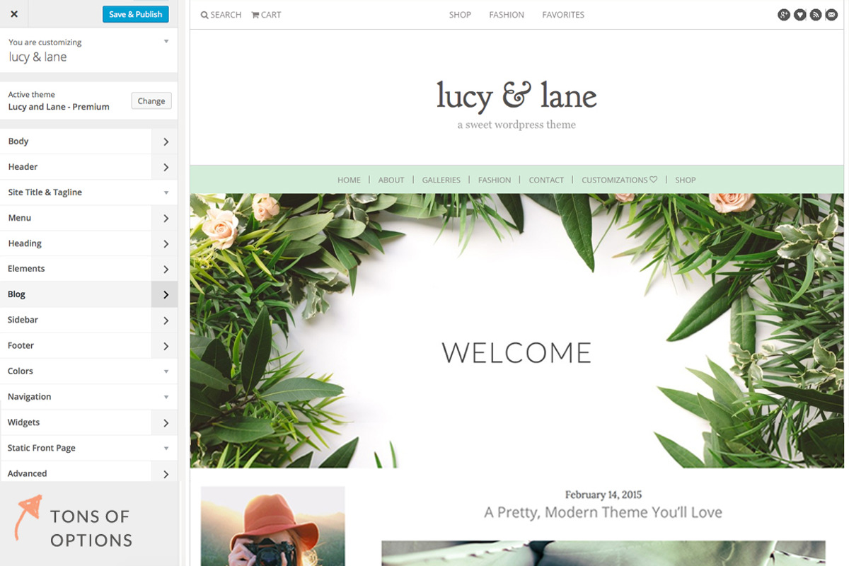 The Lucy & Lane Theme, a WordPress Template by angiemakeswebsites (Photo 4 of 5)