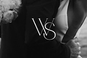 WS monogram, a Branding & Logo Template by LINKED LETTERS STUDIO (Thumbnail 2 of 2)
